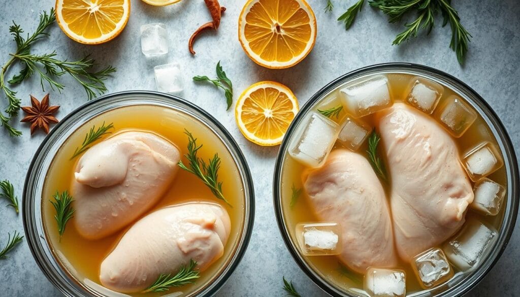 Chicken brining tips