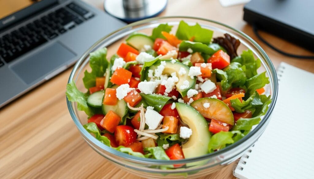 Ensalada Rápida para Trabajo