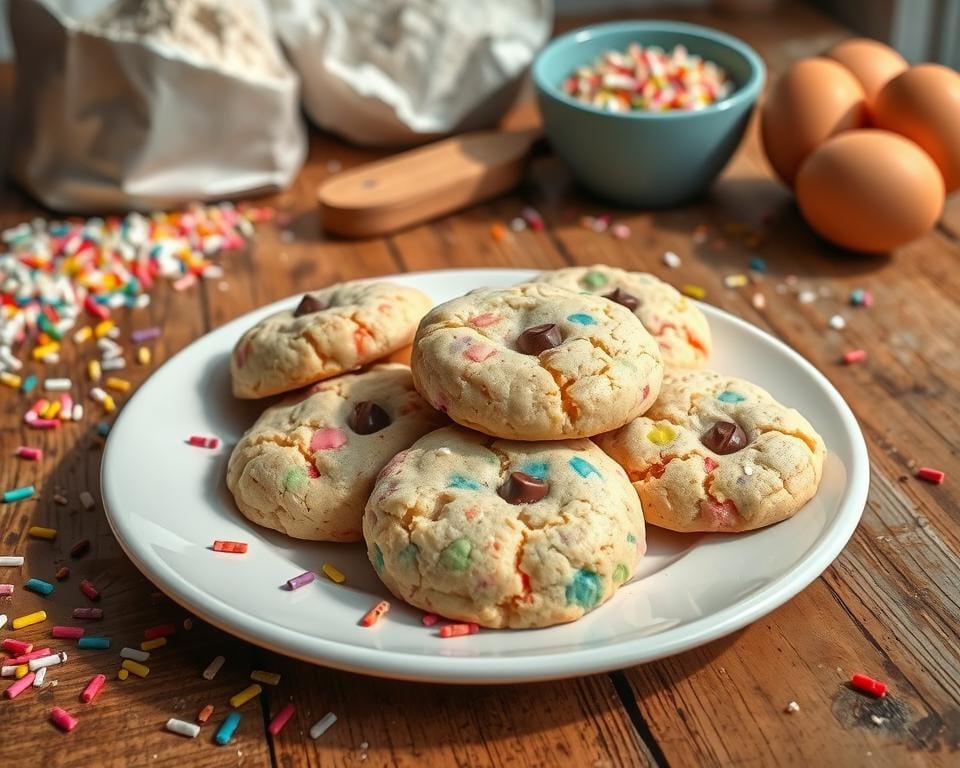 Homemade cake mix cookies