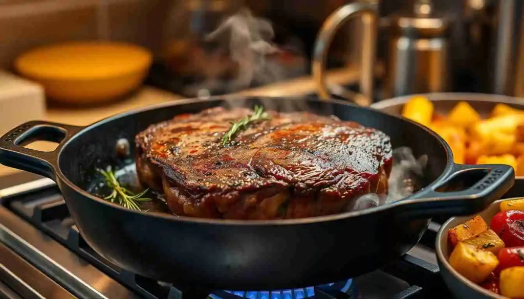 Reheating top round steak