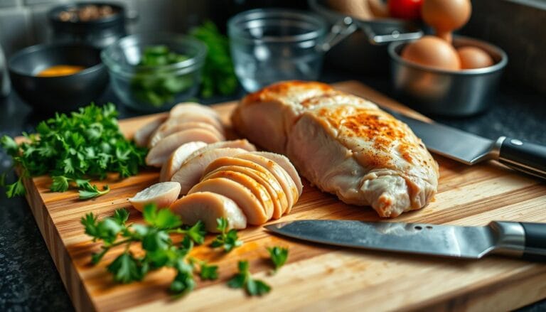 Slicing and Pounding Chicken Breasts