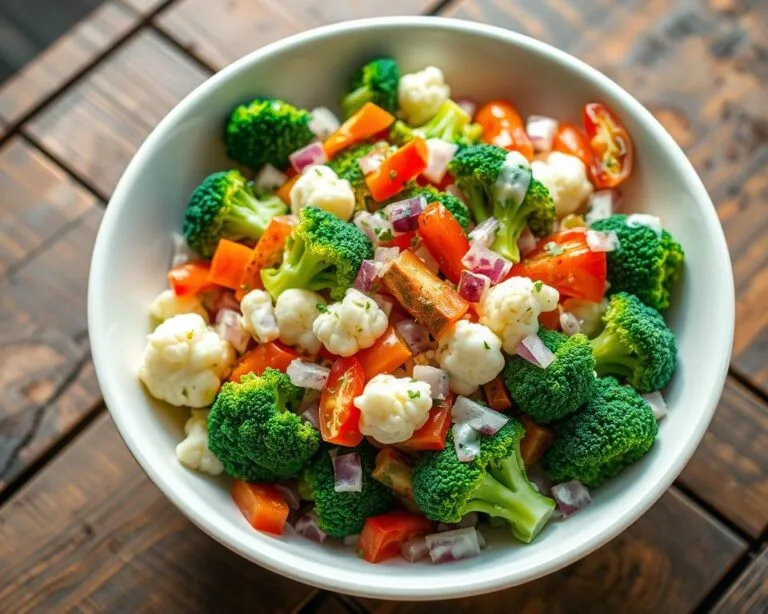 broccoli cauliflower salad recipe