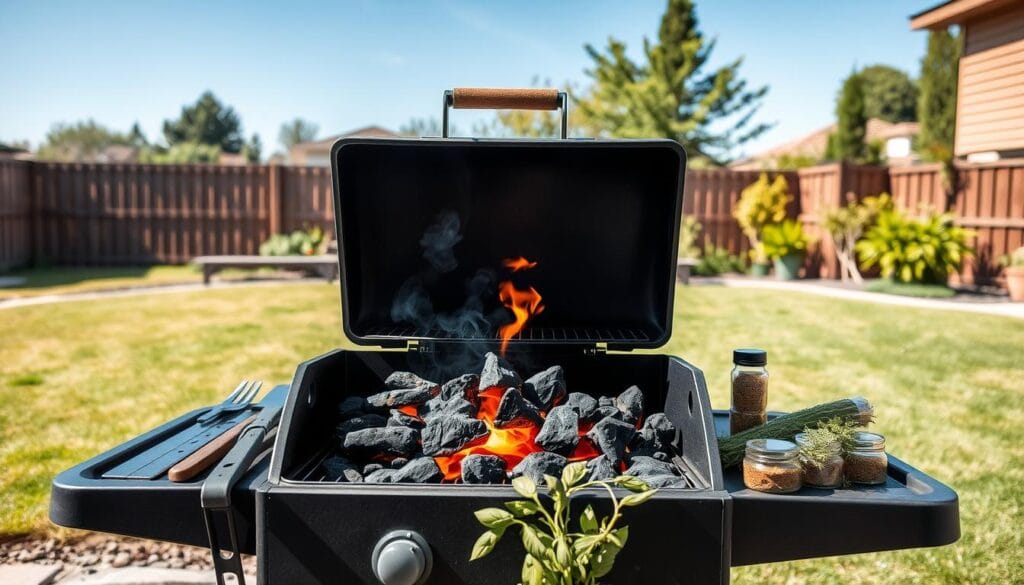 charcoal grill