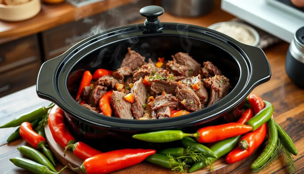 chicago beef crock pot