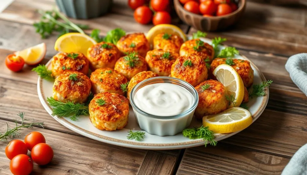 salmon bites