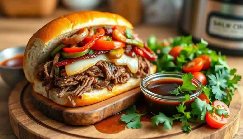 slow cooker italian beef