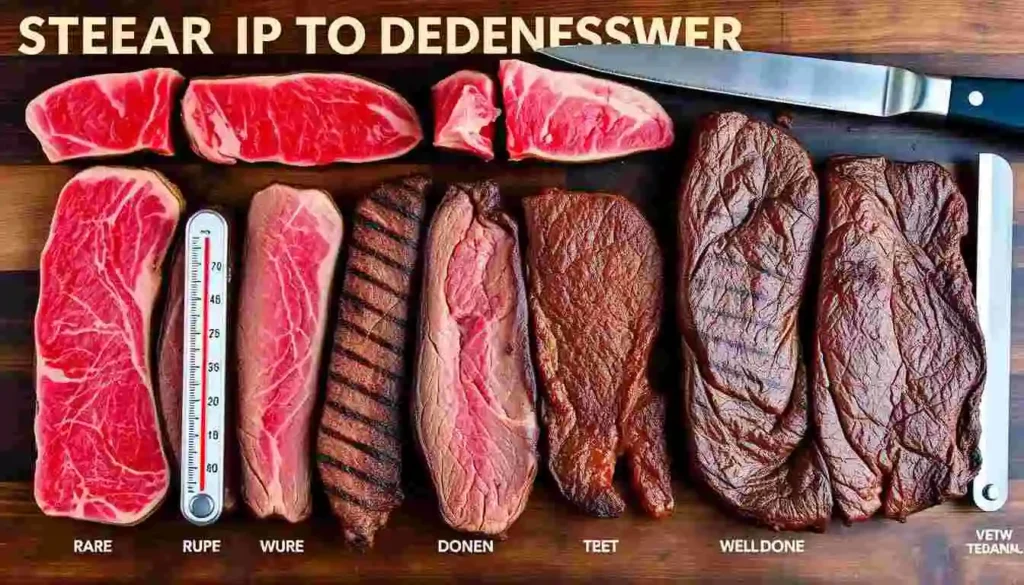 steak doneness guide