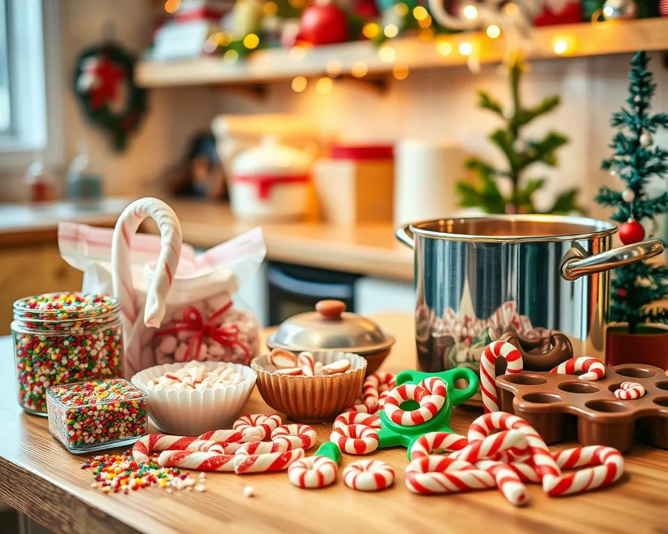 christmas candy making