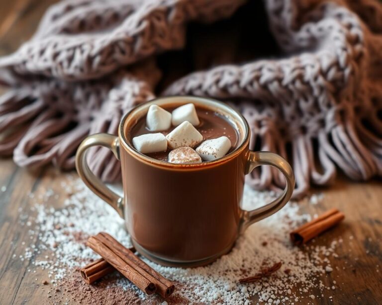 hot chocolate with marshmallows