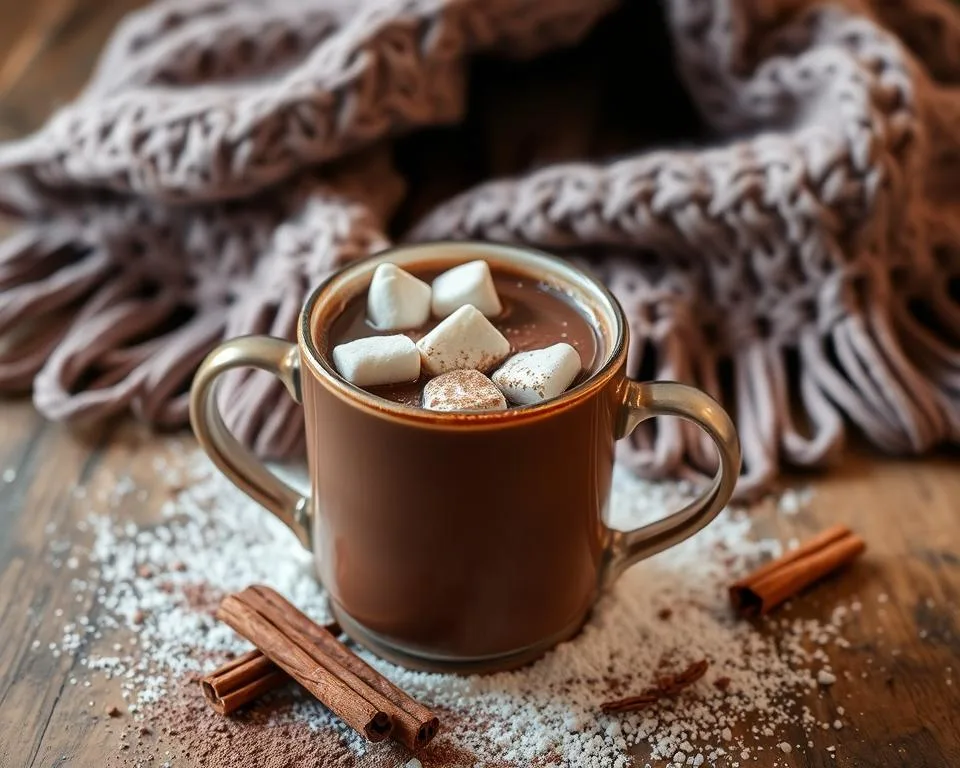 hot chocolate with marshmallows